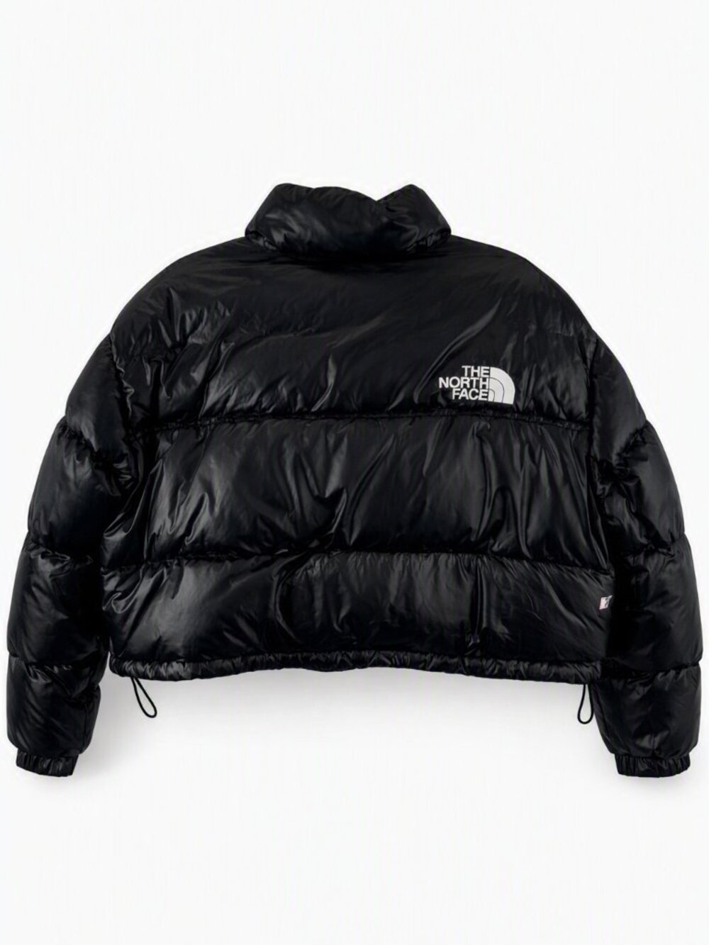 The North Face Black Cropped Puffer Jacket | 85% Down | Waterfowl Fill Size XL - Picture 4 of 7